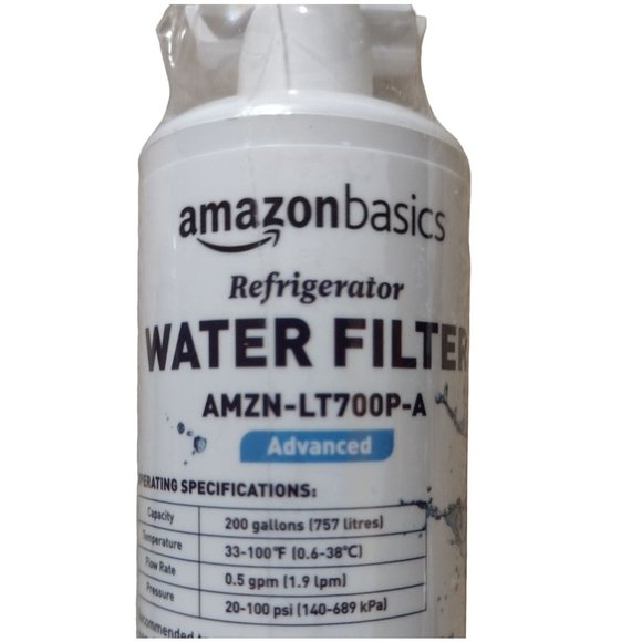 5-Pack AmazonBasics Replacement LG LT700P Advanced Refrigerator Water Filter - Picture 5 of 5